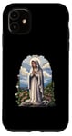 Coque pour iPhone 11 Notre-Dame de Lourdes 8 embouts