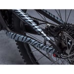 Dyedbro Zebra Frame Guard Stickers Vit