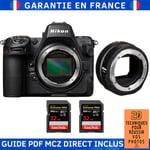 Nikon Z8 + FTZ II + 2 SanDisk 32GB Extreme PRO UHS-II SDXC 300 MB/s + Guide PDF MCZ DIRECT '20 TECHNIQUES POUR RÉUSSIR VOS PHOTOS