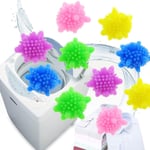 Elnker 20 PCS Laundry Balls for Washing Machine Pet Hair Remover Tumble Dryer Washing Reusable Cleaning Floating Ball Hair Catcher for Clothes/Bedding/Washer/Dryer