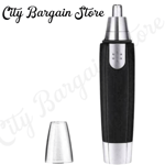 Personal Nose Ear Hair Trimmer Set Woman Mens Grooming Battery Operated