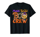 Middle School Boo Crew Teacher Student Funny Halloween 2022 T-Shirt