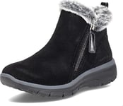 Skechers Femme Half Shoes,Boots, Black, 39.5 EU