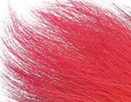Bucktail piece - Fluo red