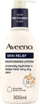 Aveeno Skin Relief Moisturising Lotion With Shea Butter Prebiotic Oatmeal 300ml