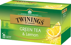 Twinings of London Te 25p Green Tea & Lemon