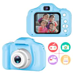 WYYZSS Toys for 3-8 Year Old Boys Kids Camera HD Digital Video Cameras for Toddler, Kids Selfie Camera, Children Small Cameras Christmas Birthday Gifts,Blue