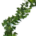 168 feet Fake Foliage Garland Leaves Decoration Artificial Greenery Ivy Vine Plants for Home Decor Indoor Outdoors (Ivy Leaves)