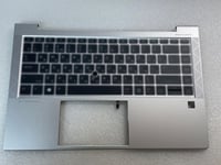 For HP EliteBook 840 G8 M36311-031 With Stickers UK English Keyboard Palmrest