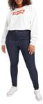 Levi's Women's Plus Size 720 High Rise Super Skinny Jeans, Deep Serenity, 24 S