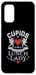 Galaxy S20 Romantic Lunch Lady Cupid's Favorite Valentines Day Quotes Case