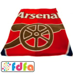 Officially Licensed Arsenal FC Fleece Blanket Pulse Sport Football