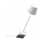 Perenz - Lampe de table led Poldina Pro Corten, rechargeable et dimmable