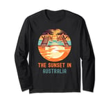 The Sunset in Australia, Upside Down, of course Long Sleeve T-Shirt
