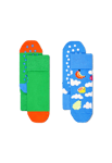 Happy Socks Kids 2-Pack Cloudy Fruit Anti-Slip Socks Blå