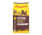 JOSERA Festival (1 x 12,5 kg) | Nourriture pour Chien avec Un délicieux Manteau de Sauce | Nourriture sèche de qualité supérieure pour Chiens Adultes | 1 Paquet