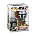 FUNKO POP! Vinylfigur: Star Wars: The Mandalorian Flying med Jet