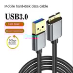 Extern hårddisk USB-kabel -b Hdd-kabel -b Datakabel Ssd Sata-kabel för hårddisk -b Usb3.0, 0.
