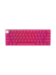 PRO X 60 LIGHTSPEED - Gaming Tastatur - Uden Numpad - Amerikansk engelsk - Pink
