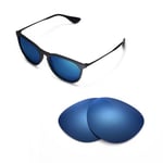Walleva Lenses for Ray Ban Erika RB4171 54mm Sunglasses - Multiple Options