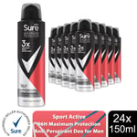 Sure Men Anti-Perspirant 96 Hours Maximum Protection Deodorant, 150ml