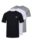 DKNY Giants 3 Pack T-shirt - Multi, Assorted, Size M, Men
