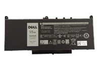Dell - Batteri til bærbar PC - litiumpolymer - 4-cellers - 55 Wh - svart - for Latitude E7270, E7470