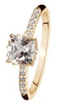 Kohinoor Rosa ring i guld med morganit och diamanter 933-260-10-cush-180