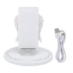 GAESHOW Angel Wings Desktop Stand 10W USB Type-C Wireless Charging Fast Charger for Phones Upgraded Chip