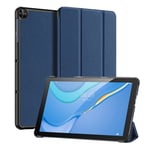 Huawei MatePad T10/T10s - Dux Ducis læder Tri-fold cover - Blå