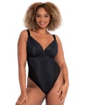 Curvy Kate Womens CK048704 All Night Plunge Body - Black - Size 34DD