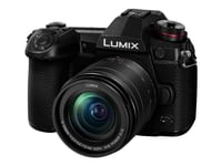 Panasonic Lumix G Dc-G9m - Digitalkamera - Spegellöst - 20.3 Mp - Fyra Tredjedelar - 4 K / 60 Fps - 5X Optisk Zoom 12 - 60 Mm Lins - Wi-Fi, Bluetooth - Svart