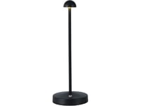 V-Tac Skrivbordslampa Nattlampa 3W Led 29Cm Usb-Laddning Dimbar Svart Vt-1073 3000K-6000K 130Lm