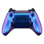 eXtremeRate Lofty Programable Remap & Trigger Stop Kit, Upgrade Boards & Redesigned Back Shell & Side Rails & Back Buttons & Trigger Lock for Xbox One S X Controller 1708 - Chameleon Purple Blue