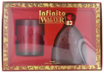 Infinito Fuego By Walter Mercado For Women Set: EDP 3.4oz+ Perfumed Candle 5.3oz