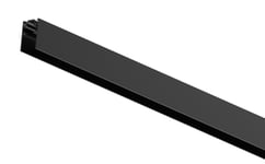 Microline 24V spotskinne 1 meter - Grafitt svart