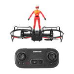 03 Mini Quadcopter Drone, RC Quadcopter Drone Altitude Hold Mode Flying Toy E020 2 Axle Stunt Rider, for Kids Beginners Outdoor(red)
