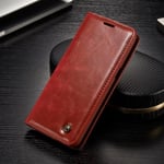 CaseMe Caseme Plånboksfodral Till Samsung Galaxy S8 - Röd
