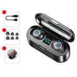 Fashion Bluetooth Earphone, Wireless Earphones, Bluetooth Sport Earbuds Double Pass Auto Pairing Headphone Ear-In Headset, with Mic Breathing Lamp, for Gym Running