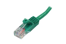 StarTech.com 2m Green Cat5e / Cat 5 Snagless Patch Cable - patchkabel - 2 m - grøn