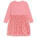 Minymo Klänning I Tyll Strawberry Ice | Rosa | 98 cm