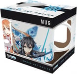 Sword Art Online Asuna & Kirito Swords Matte Ceramic Mug