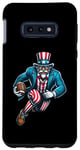 Galaxy S10e Uncle Sam Football Player 4th of July Patriotic Case