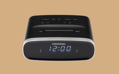Grundig Gpr1230, Klockradio, Fm, 1 W, Led, Svart, Monokromatiskt