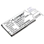 Batteri till SmartPhone, Mobil för Samsung Galaxy Alpha, SM-G850, SM-G850F m.fl.