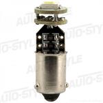 Auto-style EU0537W LED-lampa Xenonvit H6 BAX9S CAN-bus