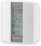 Honeywell Home T136C110AEU T136 : Thermostat programmable, Blanc