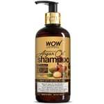 WOW Skin Science Moroccan Argan Oil Shampoo, 300ml (Pack of 1)