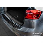 Auto-style AV249268 lastskydd, stötfångare bak, äkta kolfiber, för Volkswagen Golf Sportsvan 2014-2017 & FL 2017- 'Ribs'
