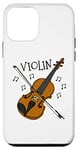 Coque pour iPhone 12 mini Violon Player Violiniste cordes Musicien